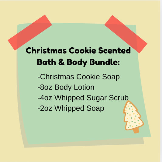 Santa Cookie Bath and Body Bundle